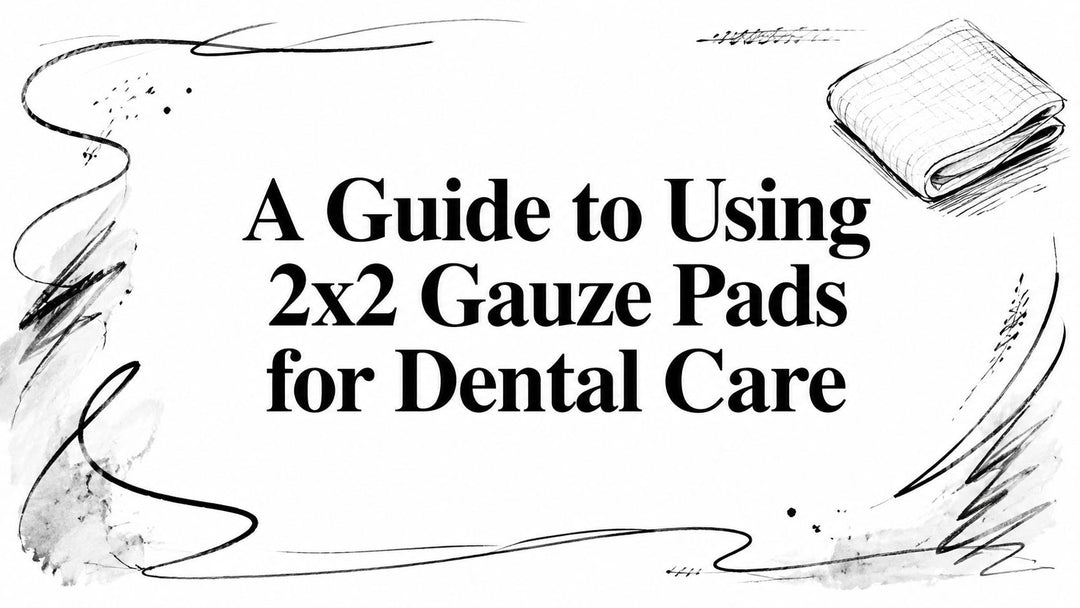 A Guide to Using 2x2 Gauze Pads for Dental Care