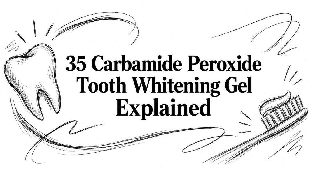 35 Carbamide Peroxide Tooth Whitening Gel Explained