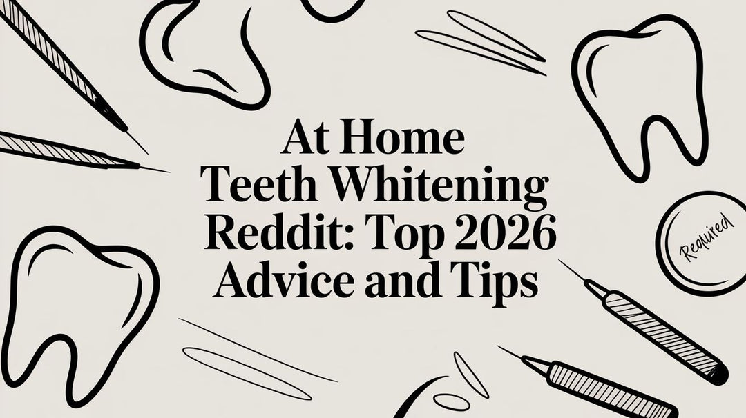 At Home Teeth Whitening Reddit: Top 2026 Advice and Tips