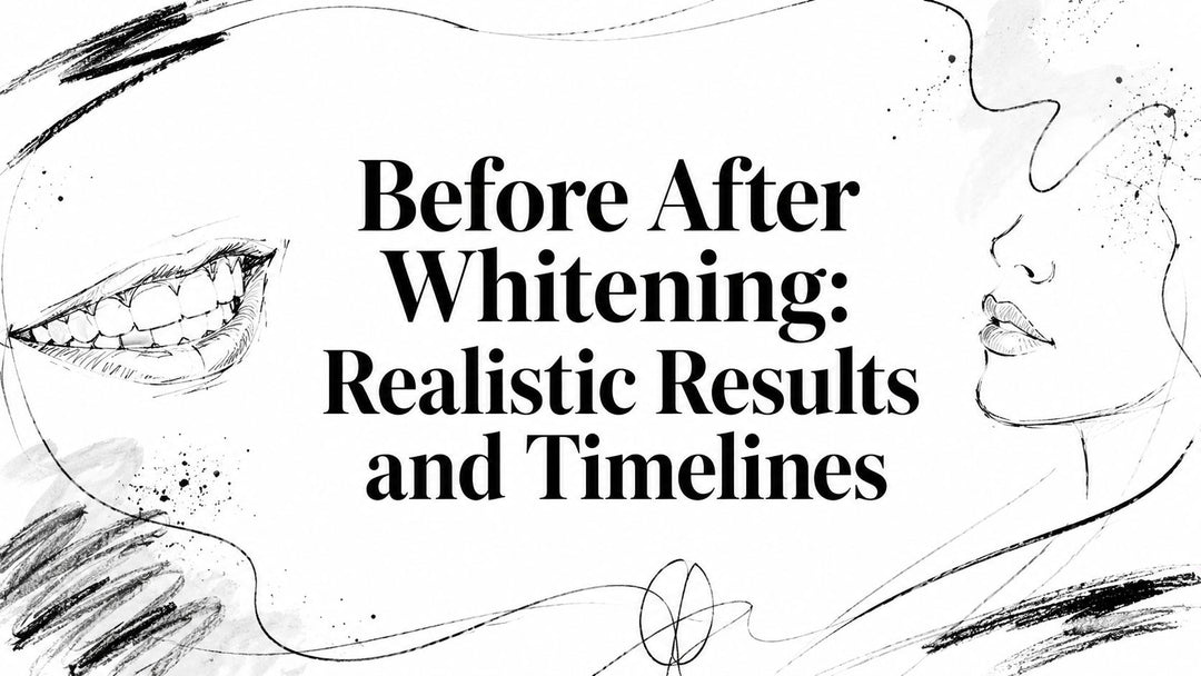 Before After Whitening: Realistic Results and Timelines