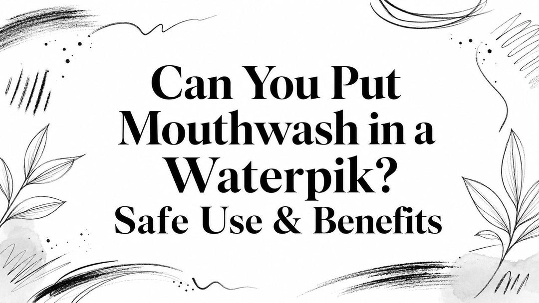 Can You Put Mouthwash in a Waterpik? Safe Use & Benefits