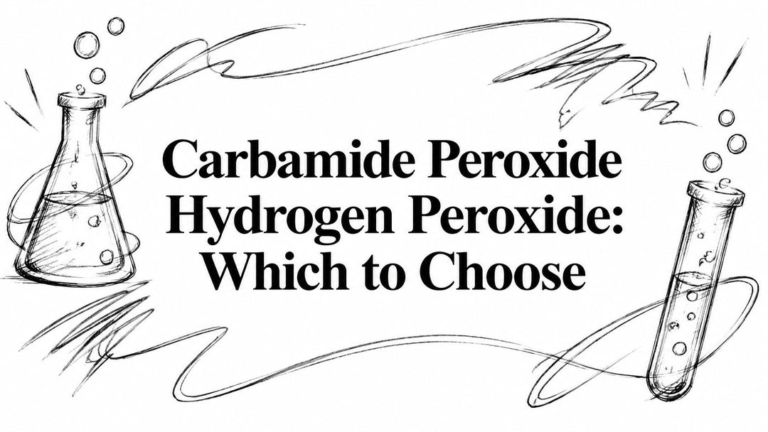 Carbamide Peroxide Hydrogen Peroxide: Which to Choose