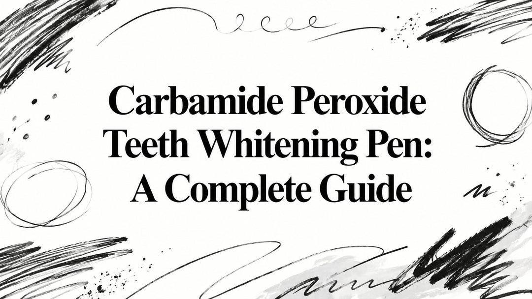 Carbamide Peroxide Teeth Whitening Pen: A Complete Guide