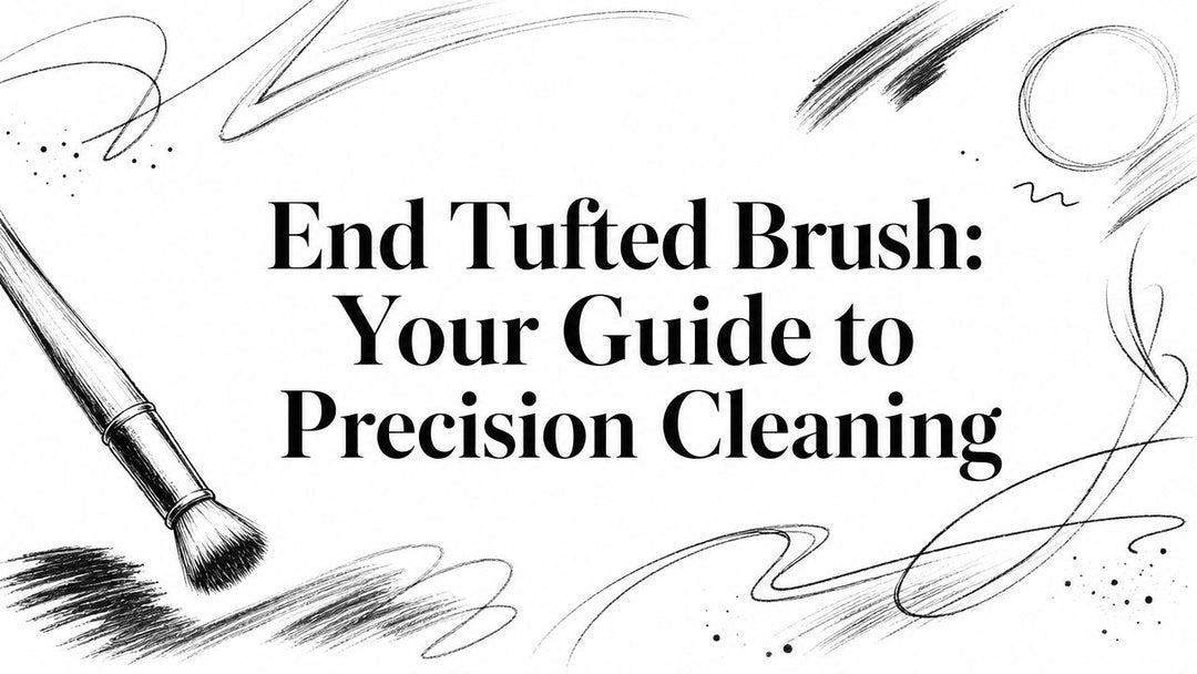 End Tufted Brush: Your Guide to Precision Cleaning
