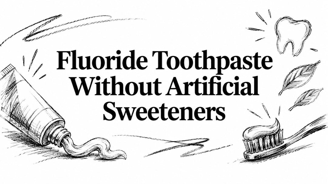 Fluoride Toothpaste Without Artificial Sweeteners