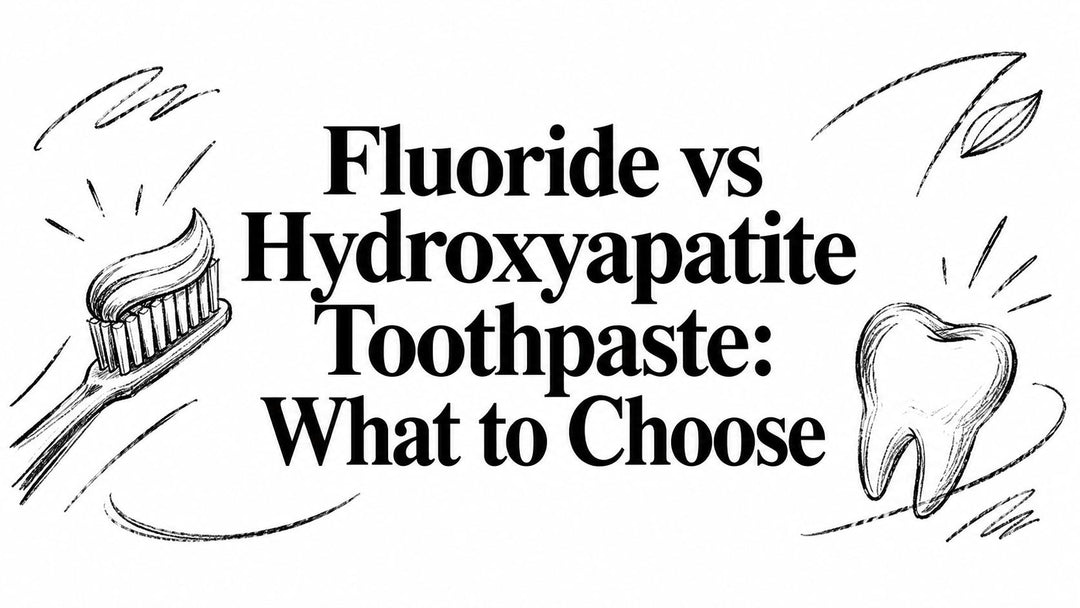 Fluoride vs Hydroxyapatite Toothpaste: What to Choose