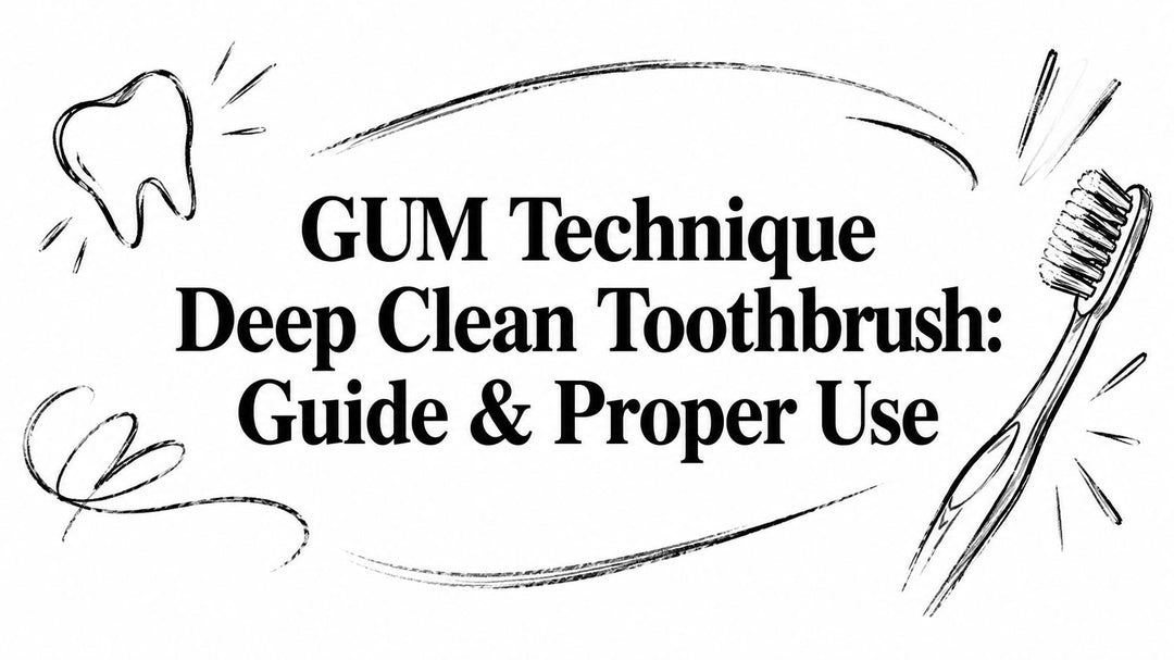 GUM Technique Deep Clean Toothbrush: Guide & Proper Use