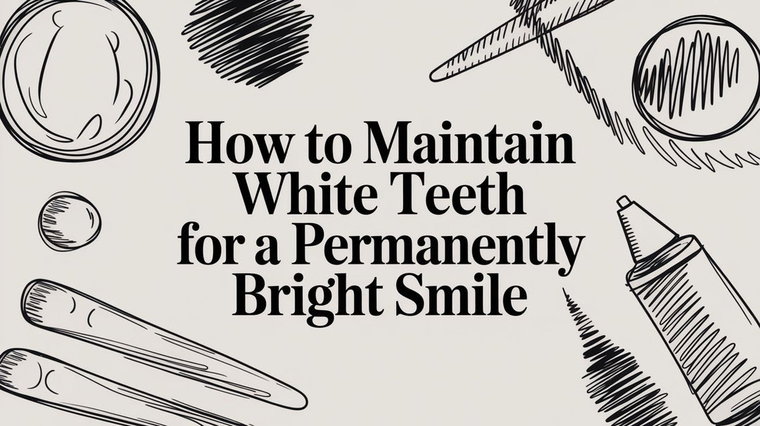 How to Maintain White Teeth for a Permanently Bright Smile
