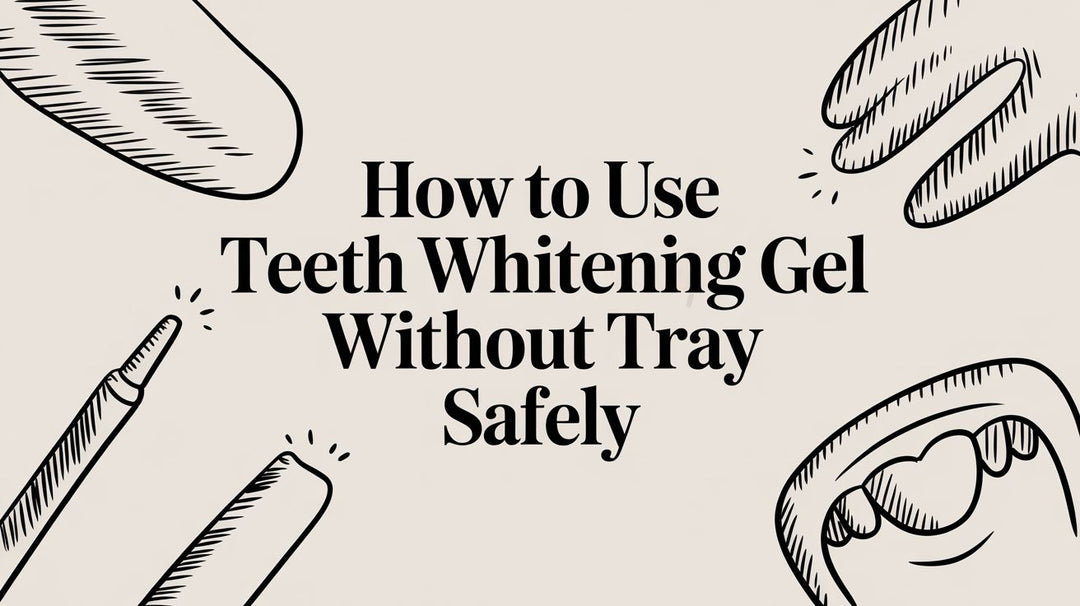 How to Use Teeth Whitening Gel Without Tray Safely