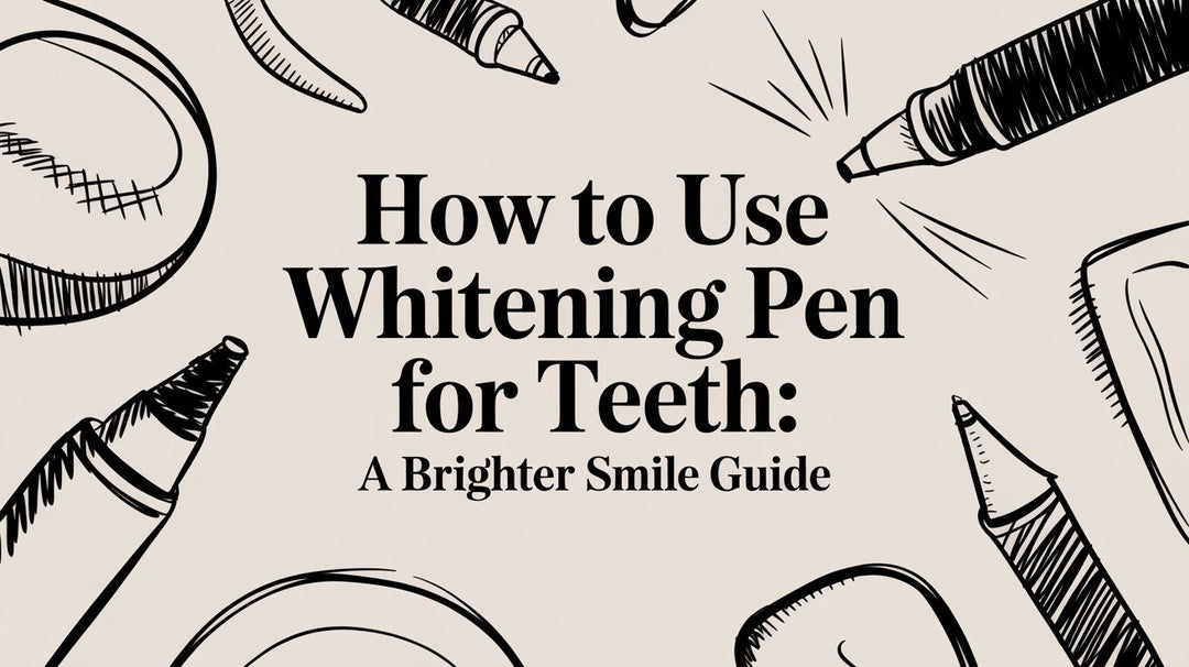 How to Use Whitening Pen for Teeth: A Brighter Smile Guide