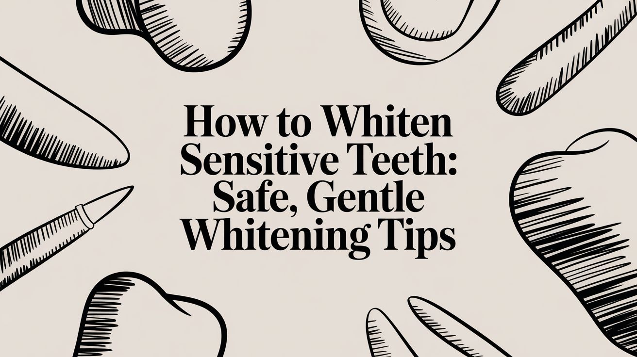 How to whiten sensitive teeth: Safe, gentle whitening tips ...