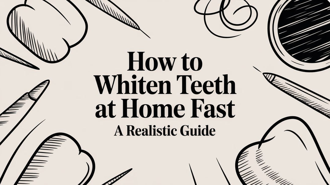 How to Whiten Teeth at Home Fast A Realistic Guide