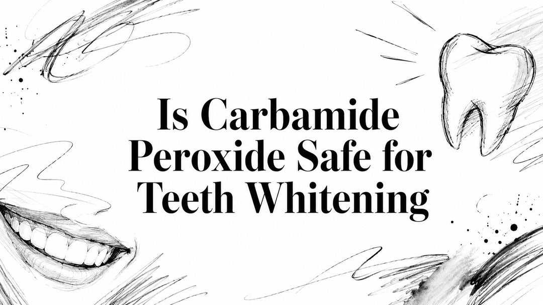 Is Carbamide Peroxide Safe for Teeth Whitening
