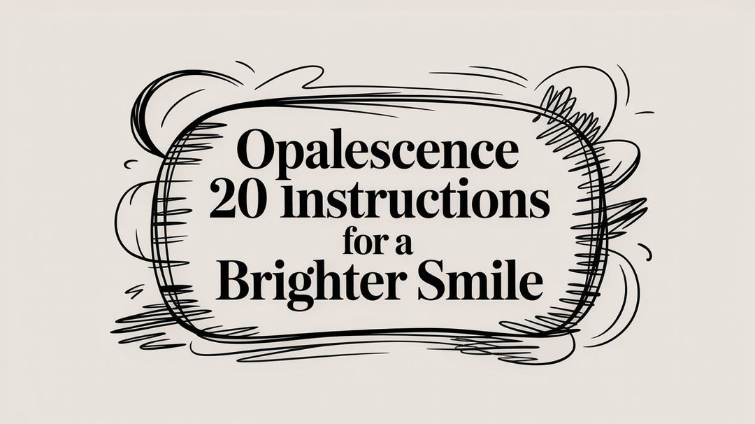 Opalescence 20 Instructions for a Brighter Smile