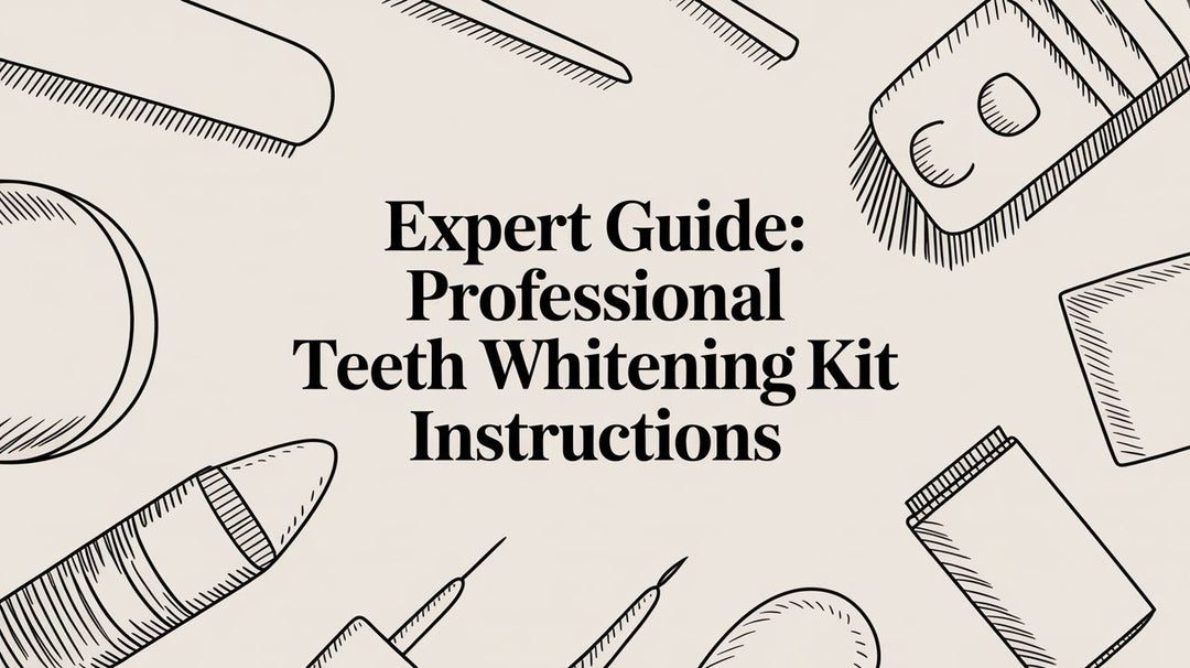 Expert Guide: Professional Teeth Whitening Kit Instructions