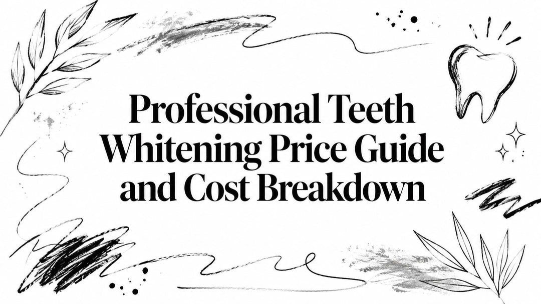 Professional Teeth Whitening Price Guide and Cost Breakdown