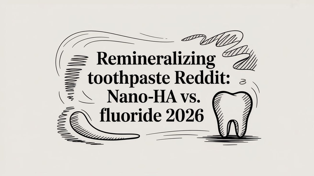 Remineralizing Toothpaste Reddit: Nano-HA vs. Fluoride 2026