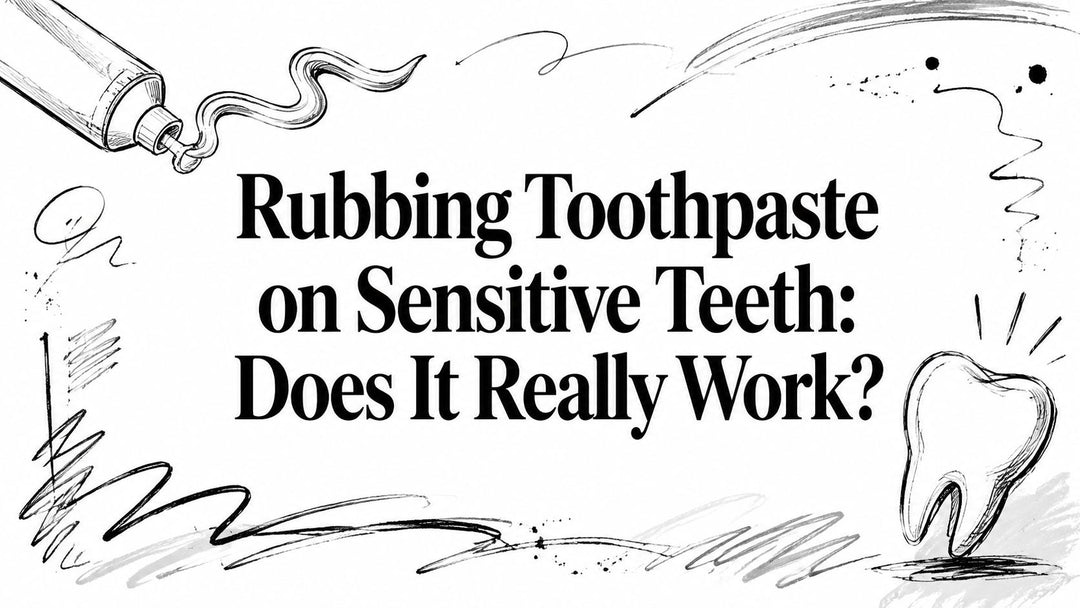Rubbing Toothpaste on Sensitive Teeth: Does It Really Work?
