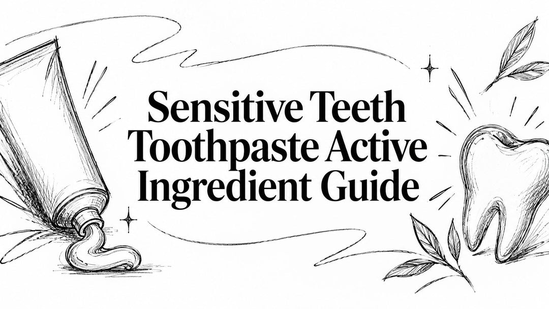 Sensitive Teeth Toothpaste Active Ingredient Guide