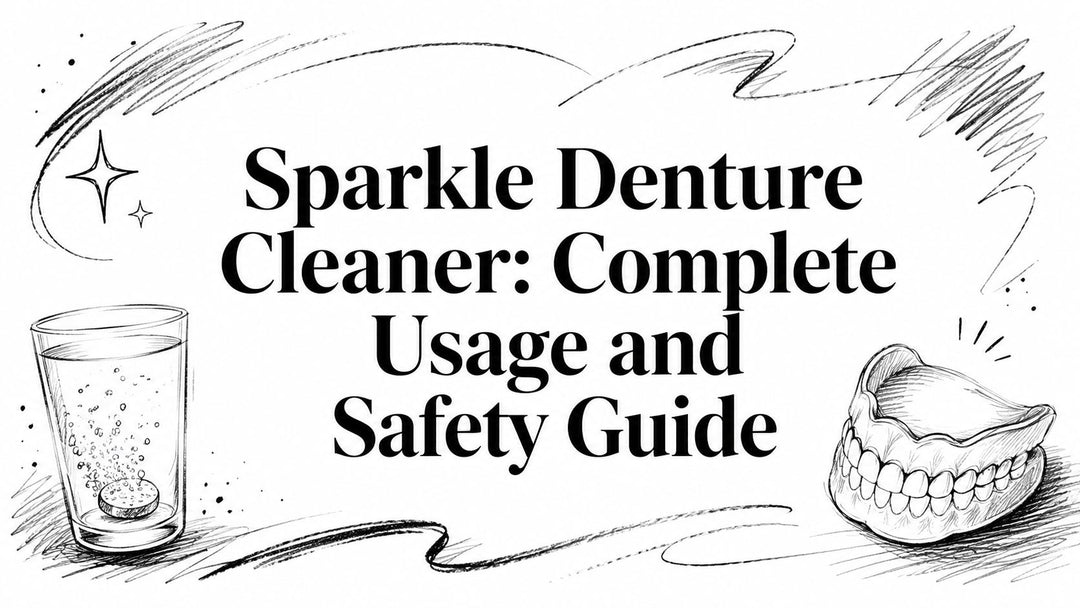 Sparkle Denture Cleaner: Complete Usage and Safety Guide