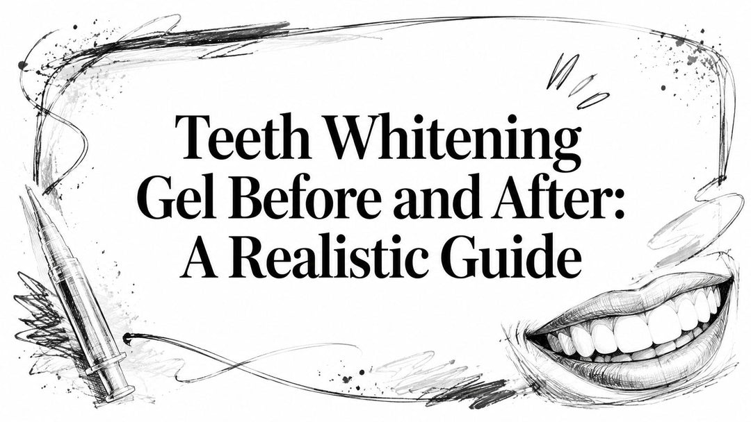 Teeth Whitening Gel Before and After: A Realistic Guide