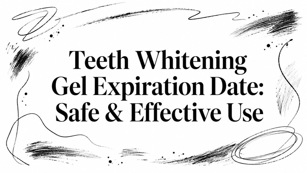 Teeth Whitening Gel Expiration Date: Safe & Effective Use