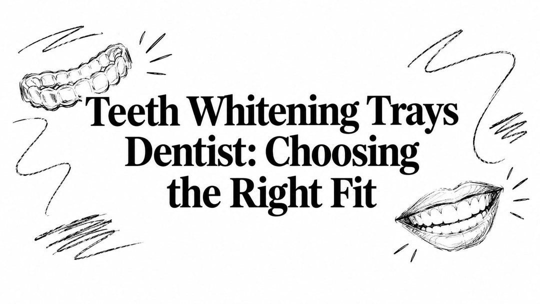 Teeth Whitening Trays Dentist: Choosing the Right Fit