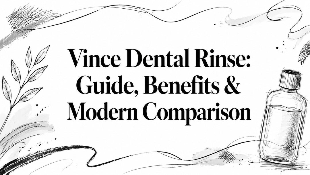 Vince Dental Rinse: Guide, Benefits & Modern Comparison
