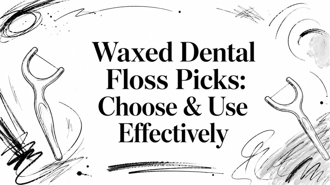 Waxed Dental Floss Picks: Choose & Use Effectively