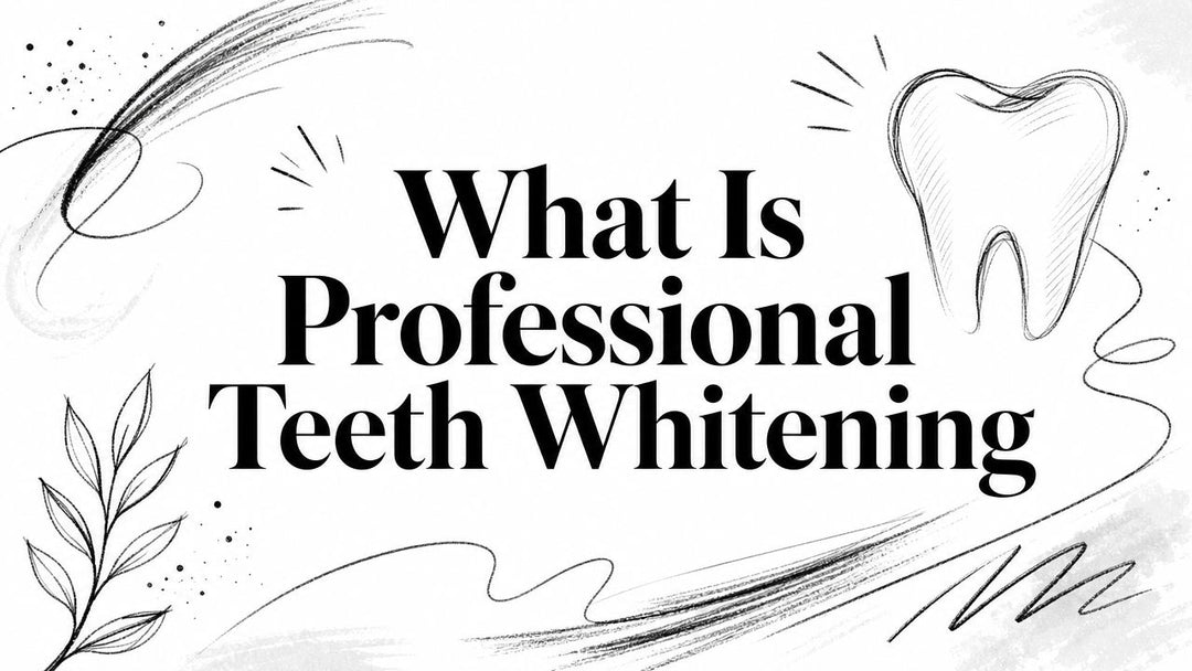 What Is Professional Teeth Whitening
