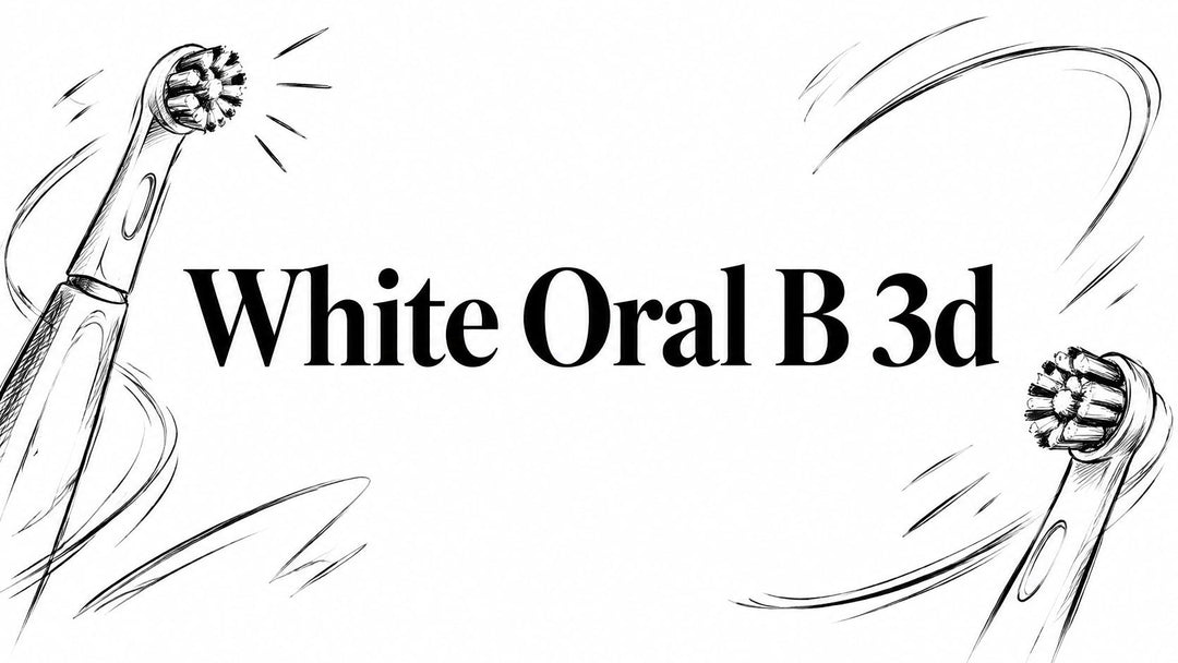 White Oral B 3d