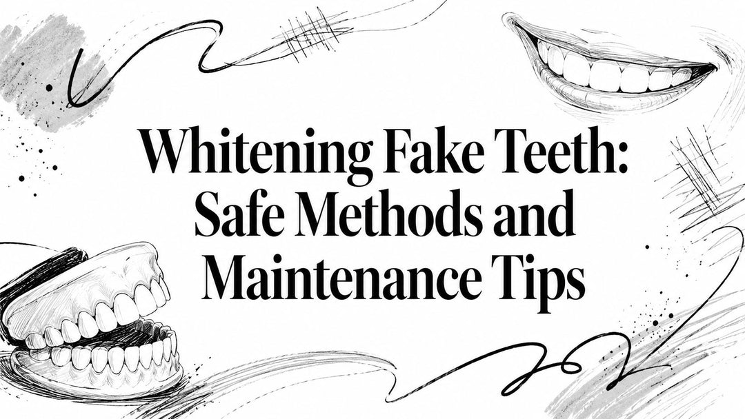 Whitening Fake Teeth: Safe Methods and Maintenance Tips