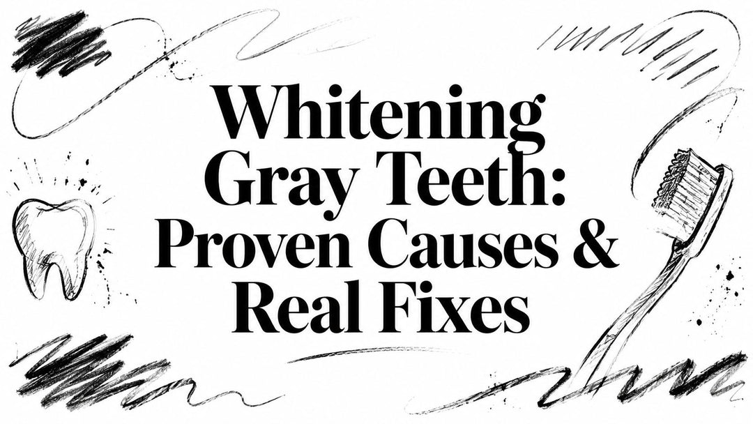 Whitening Gray Teeth: Proven Causes & Real Fixes