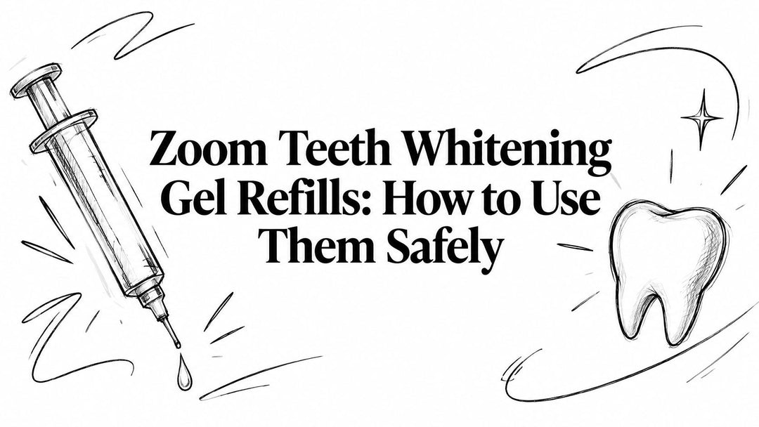 Zoom Teeth Whitening Gel Refills: How to Use Them Safely