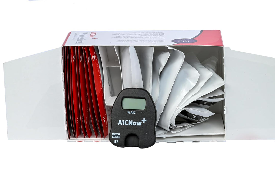 A1CNow Self Check HbA1c Test Kit 10 Tests 3024