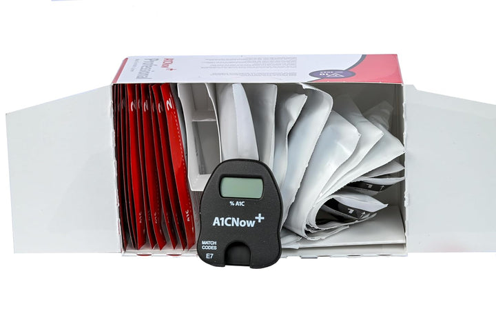 A1CNow Self Check HbA1c Test Kit 10 Tests 3024