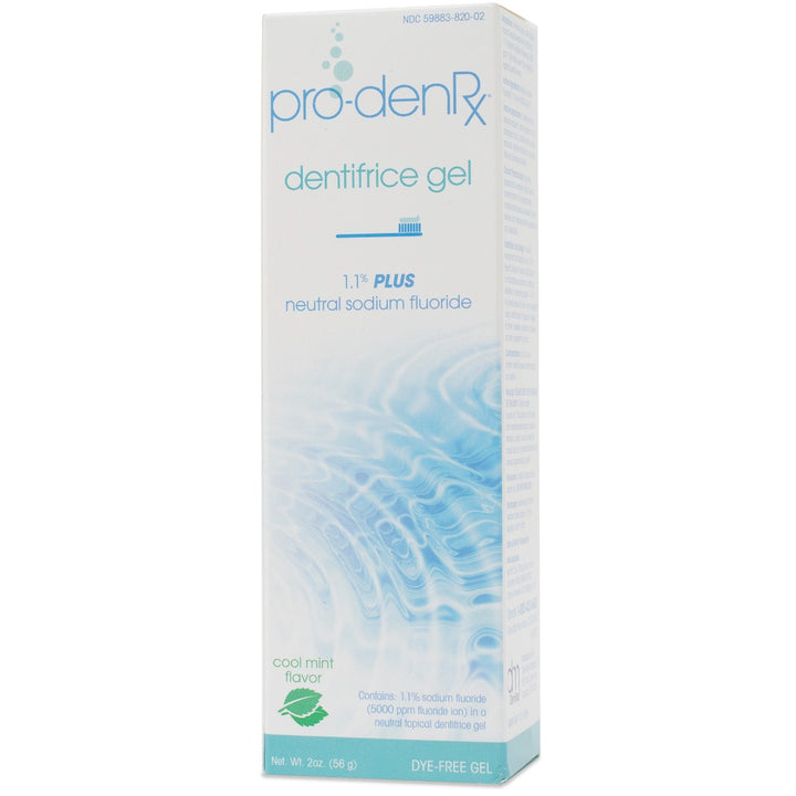 Pro-DenRx® 1.1% Neutral Sodium Fluoride Gel - Mint - Dentifrice Gel