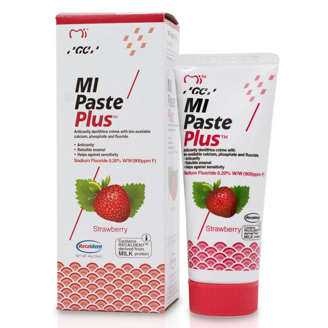 GC MI Paste Plus Mint Toothpaste Sodium Fluoride 0.20% (900 ppm) 40g  Sensitivity