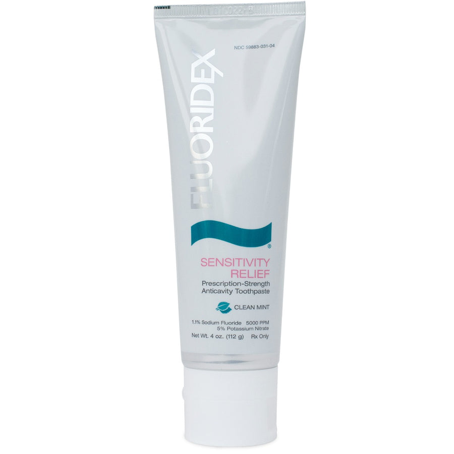 Sensitive Toothpaste Ingredients Fluoridex Sensitivity Relief Toothpaste 1.1% Sodium Fluoride 5% ...